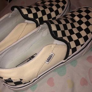 Checkered vans